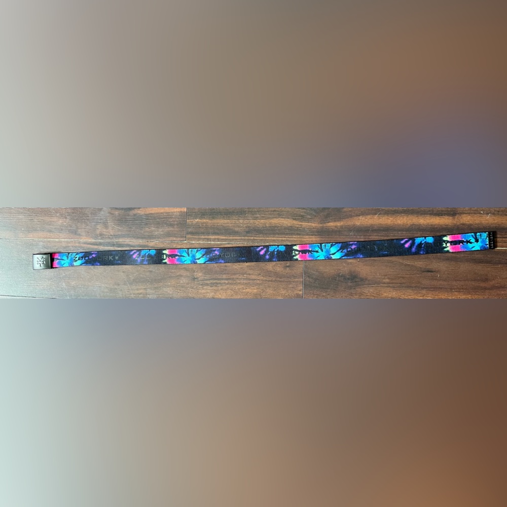 zooyork rainbow rye dye belt